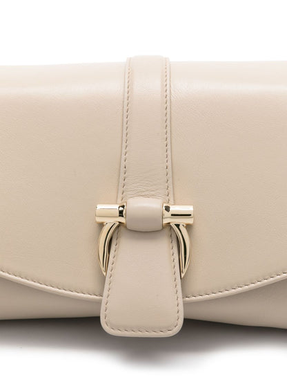 Small leather crossbody bag