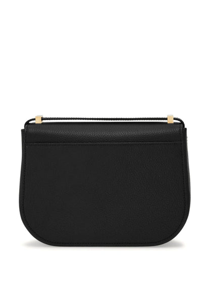 Leather crossbody bag