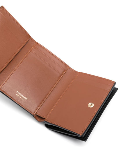 Leather trifold wallet