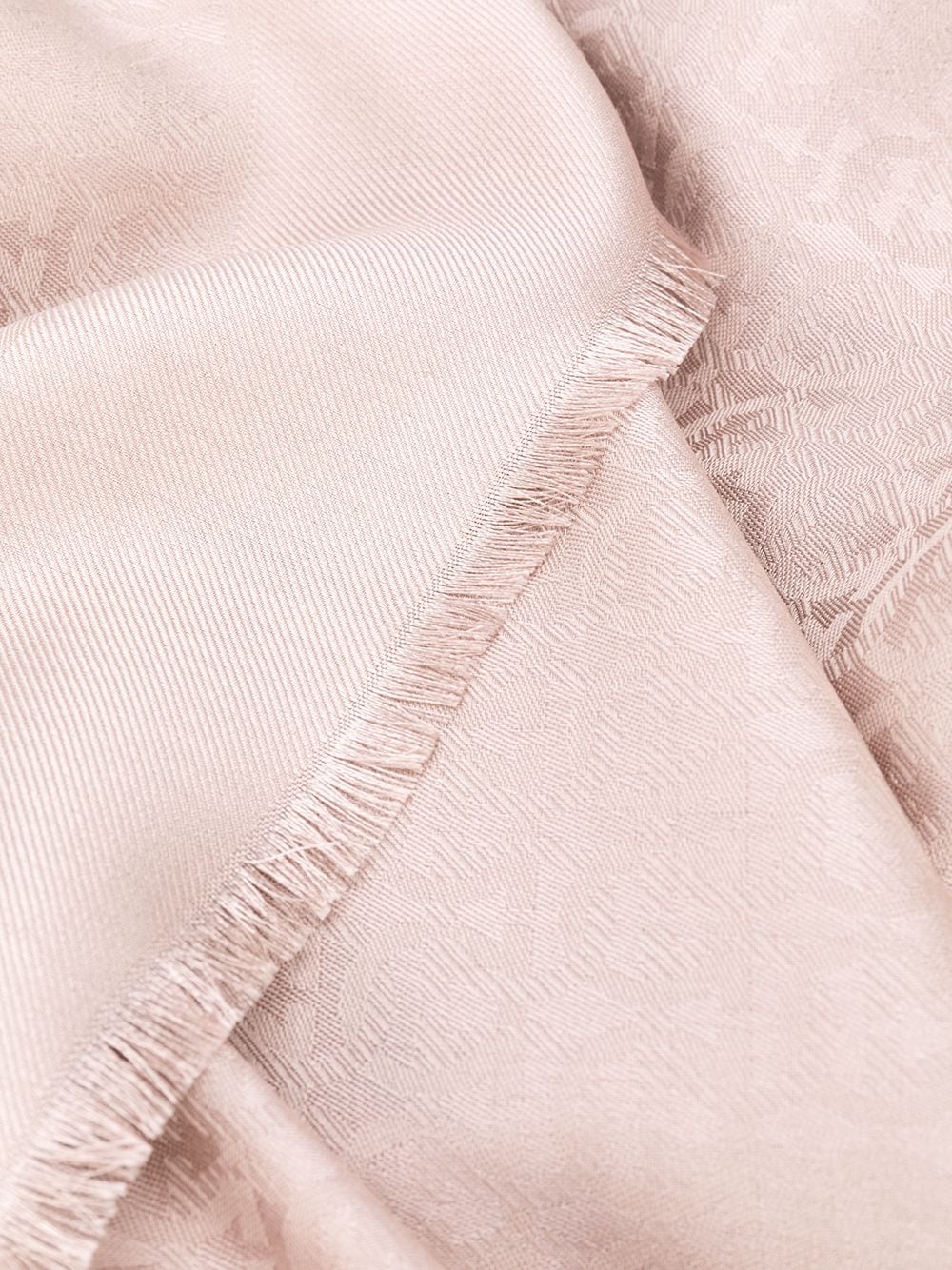 Gancini silk and wool stole