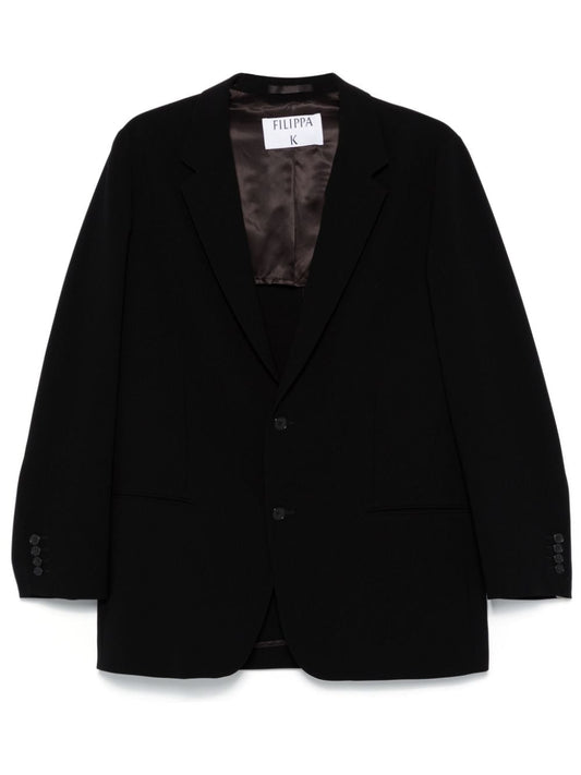 Single-breasted blazer jacket