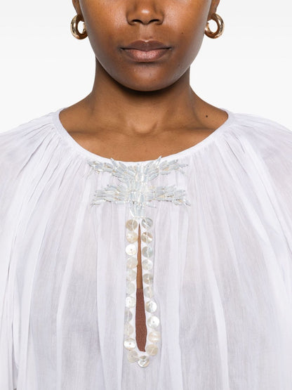 Embroidered blouse