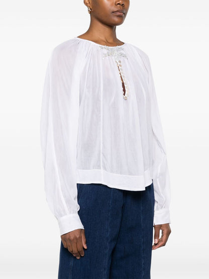 Embroidered blouse