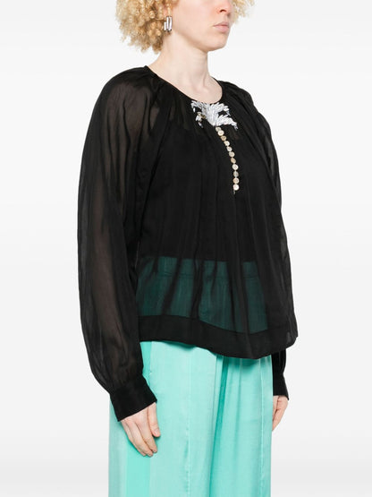Embroidered blouse