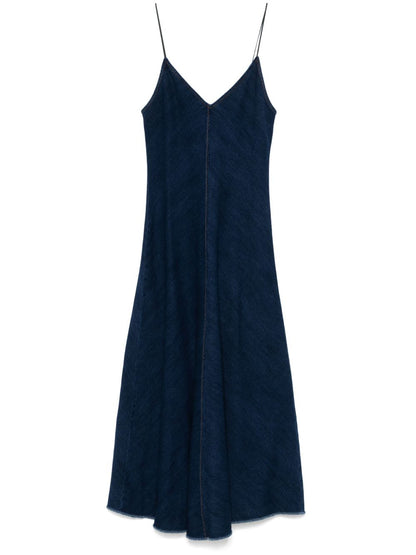 Cotton midi dress