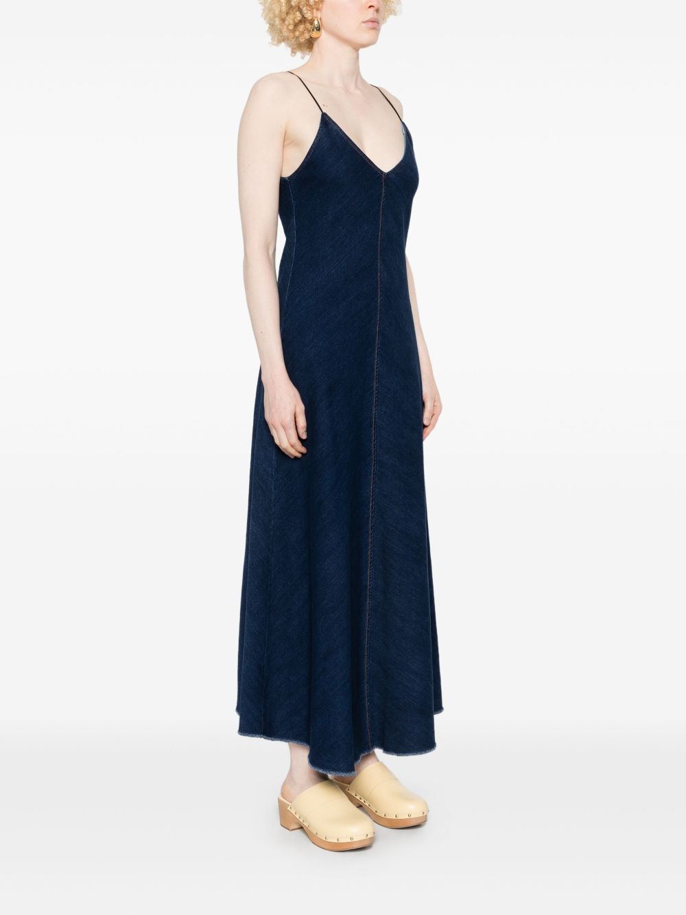 Cotton midi dress