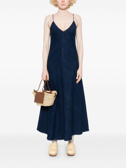 Cotton midi dress