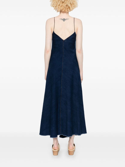 Cotton midi dress
