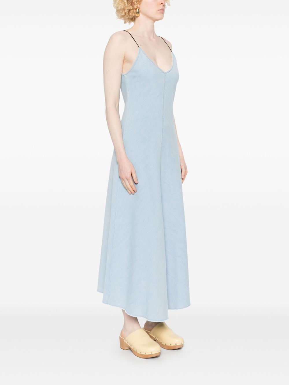 Cotton midi dress
