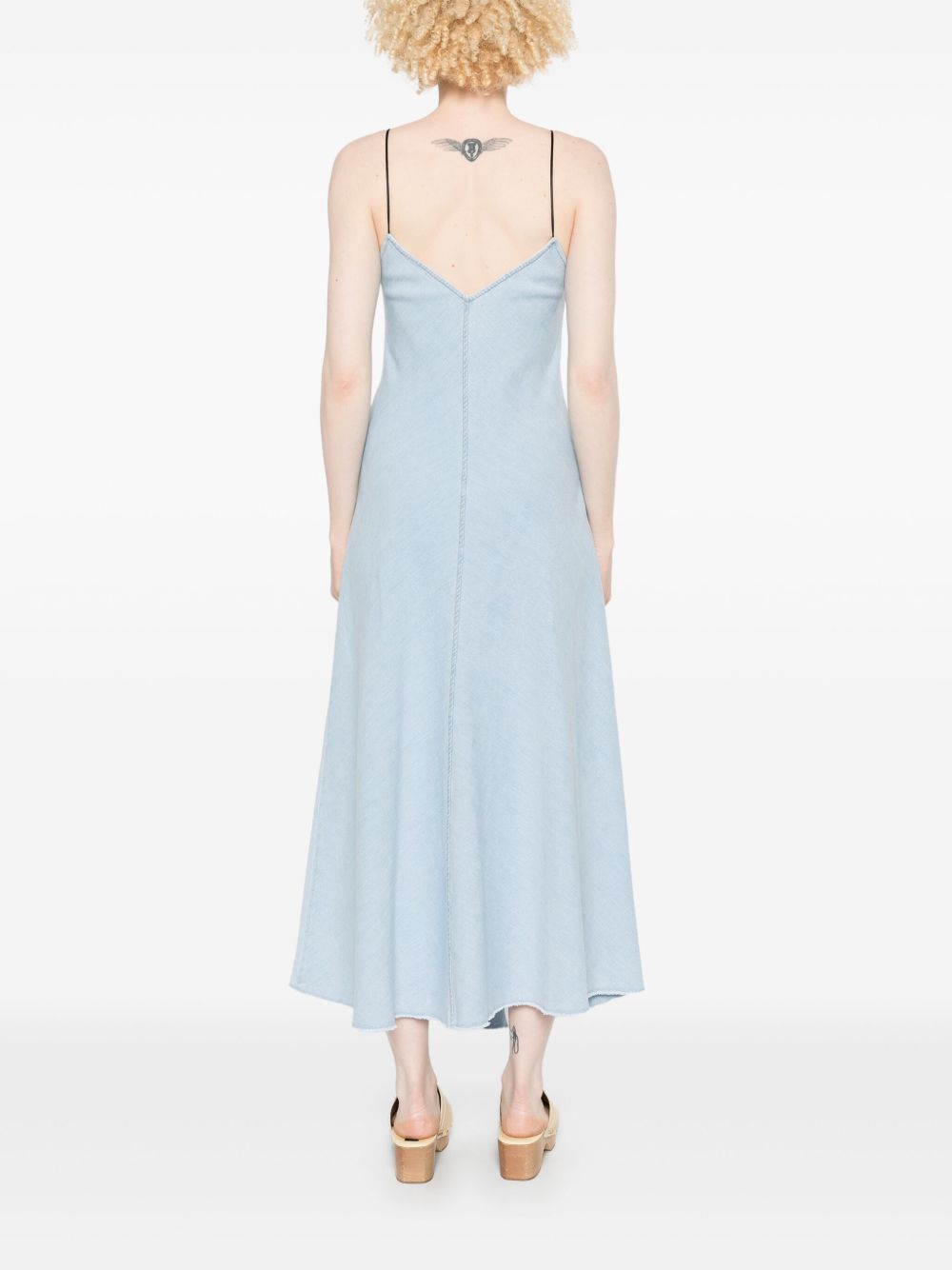 Cotton midi dress