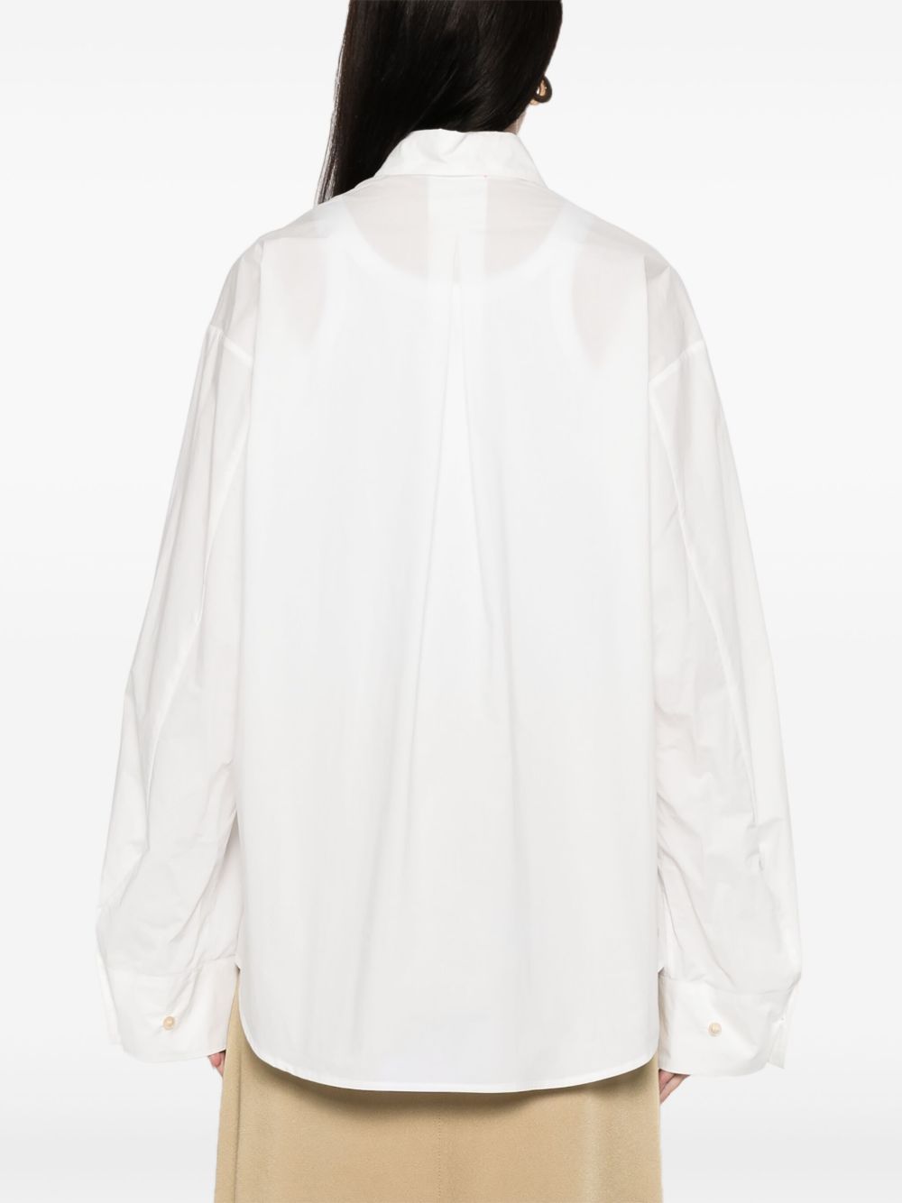 Embroidered cotton shirt