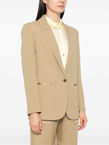 Single-breasted blazer jacket