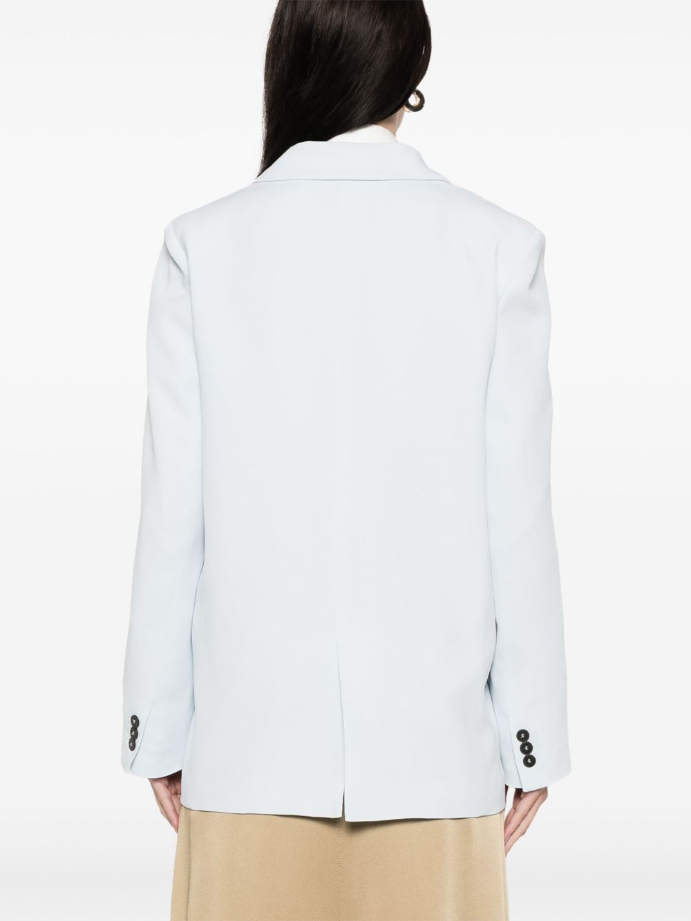 Single-breasted blazer jacket