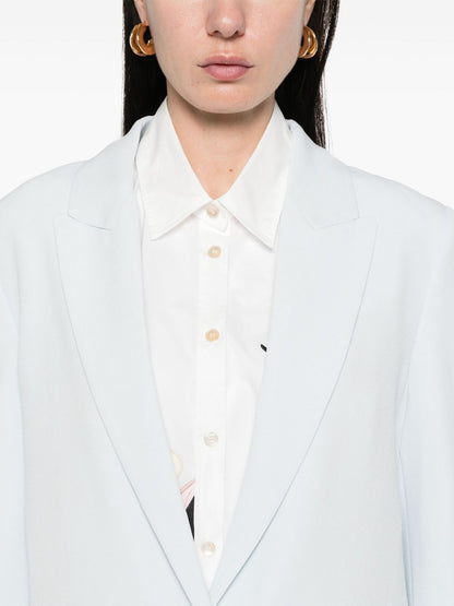 Single-breasted blazer jacket