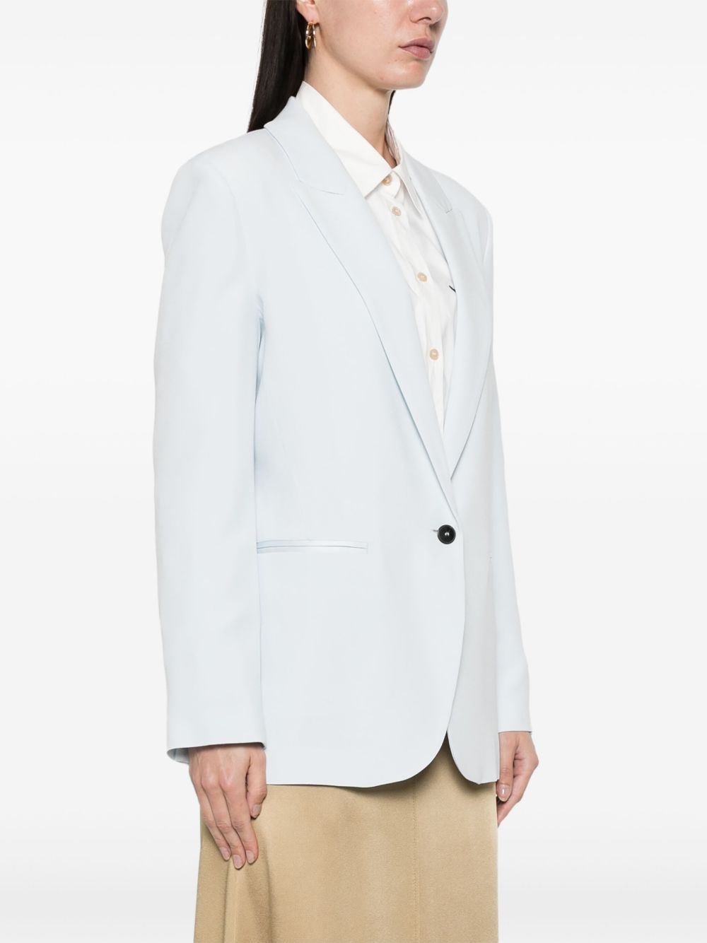 Single-breasted blazer jacket