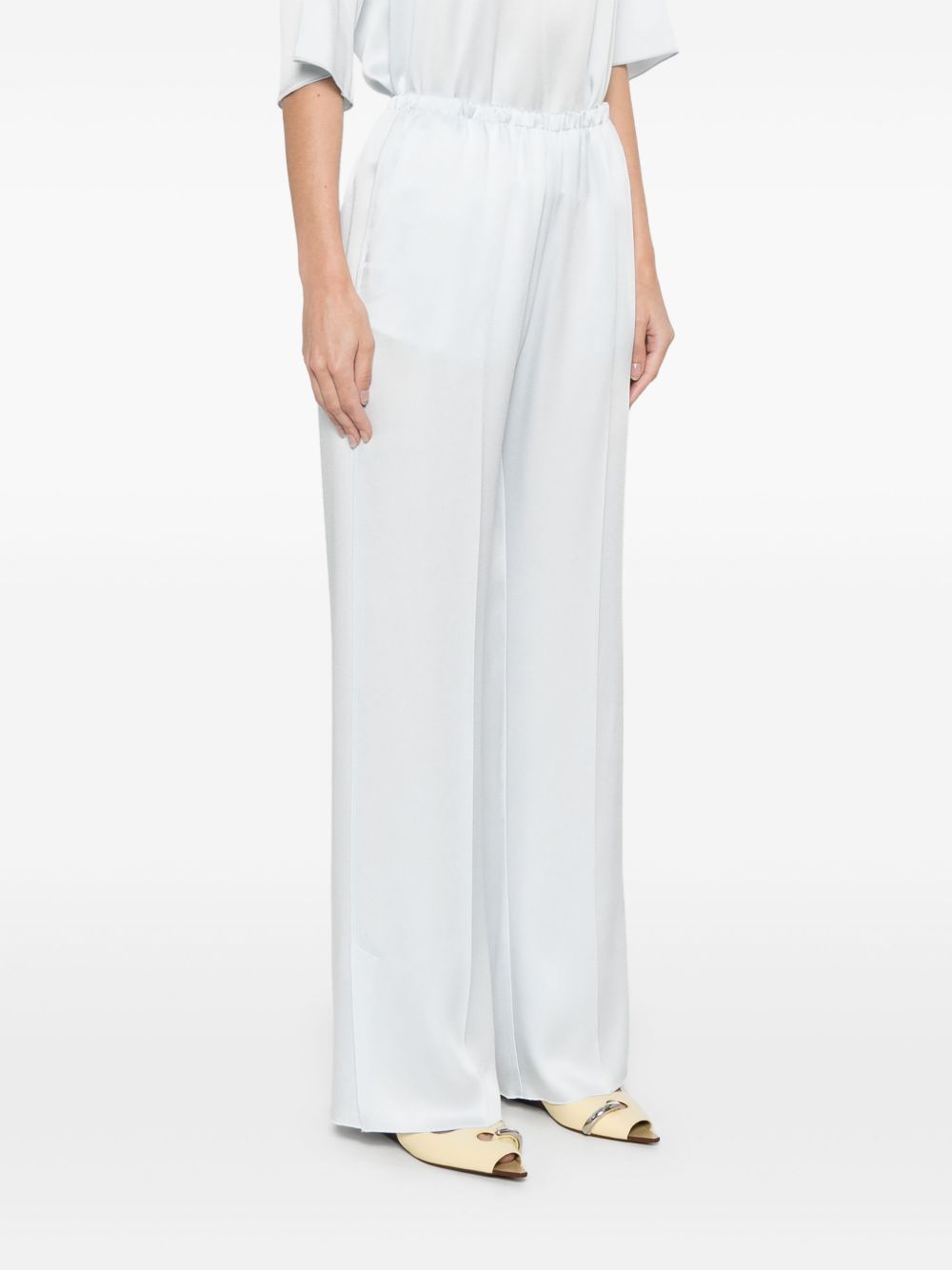Straight leg trousers