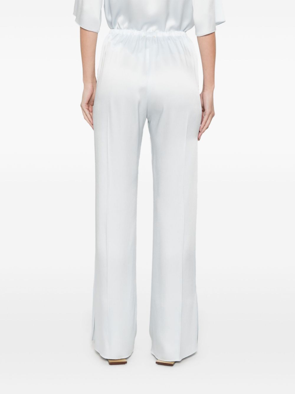 Straight leg trousers