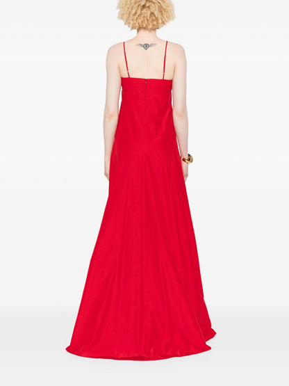 Taffetas long dress