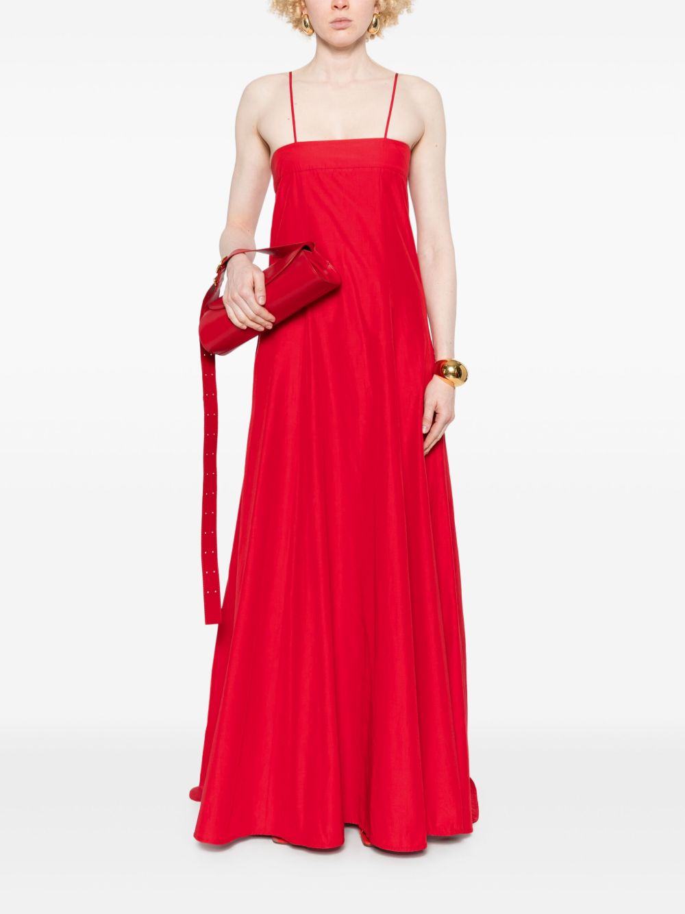 Taffetas long dress