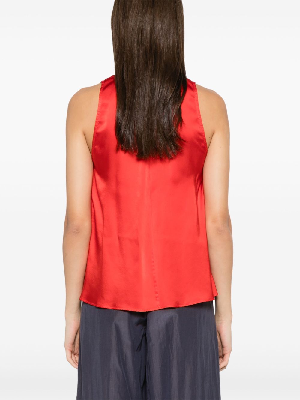Silk tank top