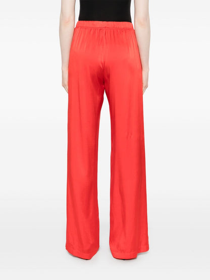 Silk trousers