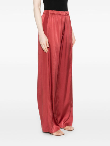 Silk trousers