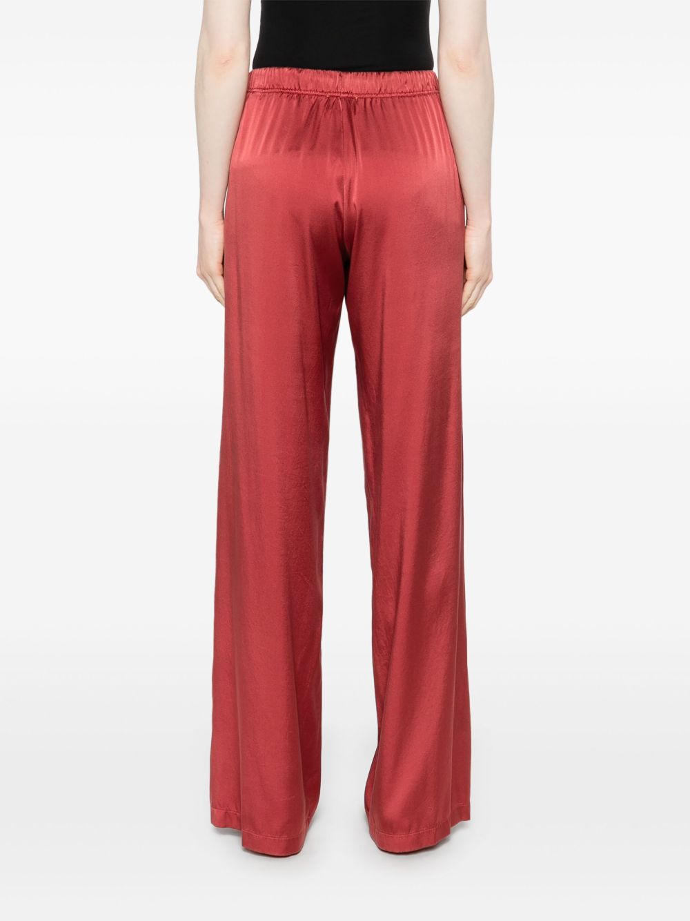Silk trousers
