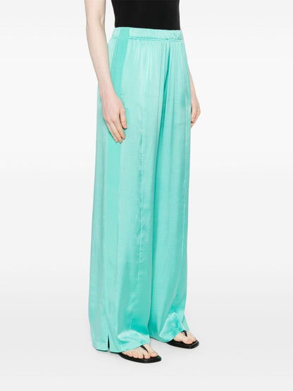 Silk trousers