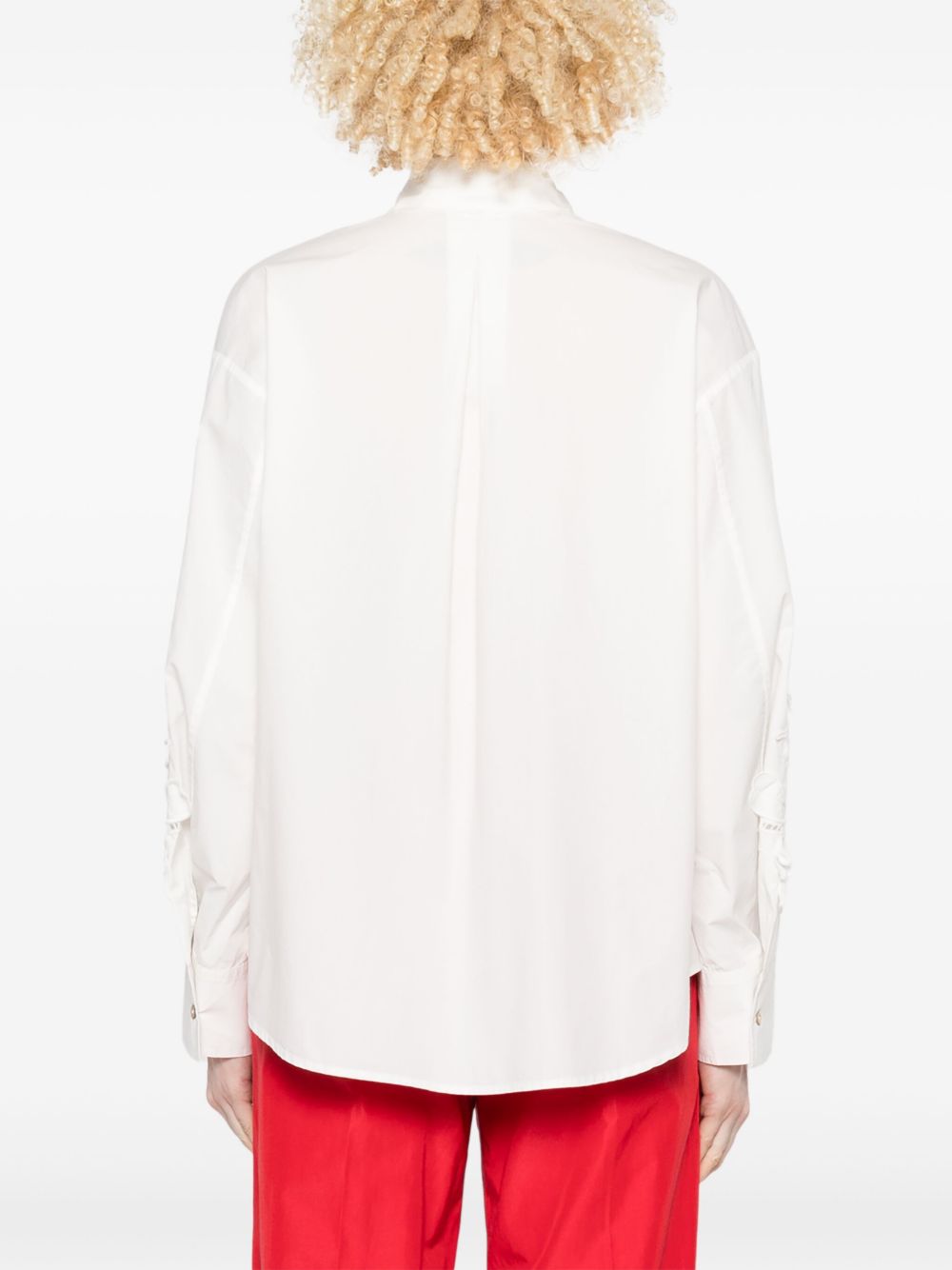 Embroidered cotton shirt