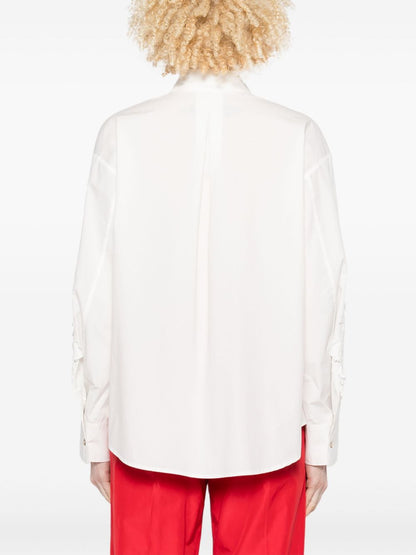 Embroidered cotton shirt