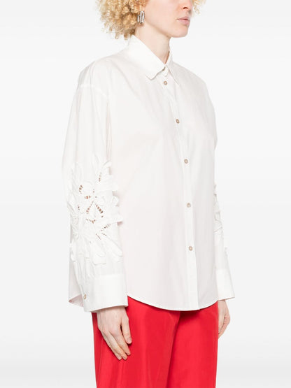 Embroidered cotton shirt