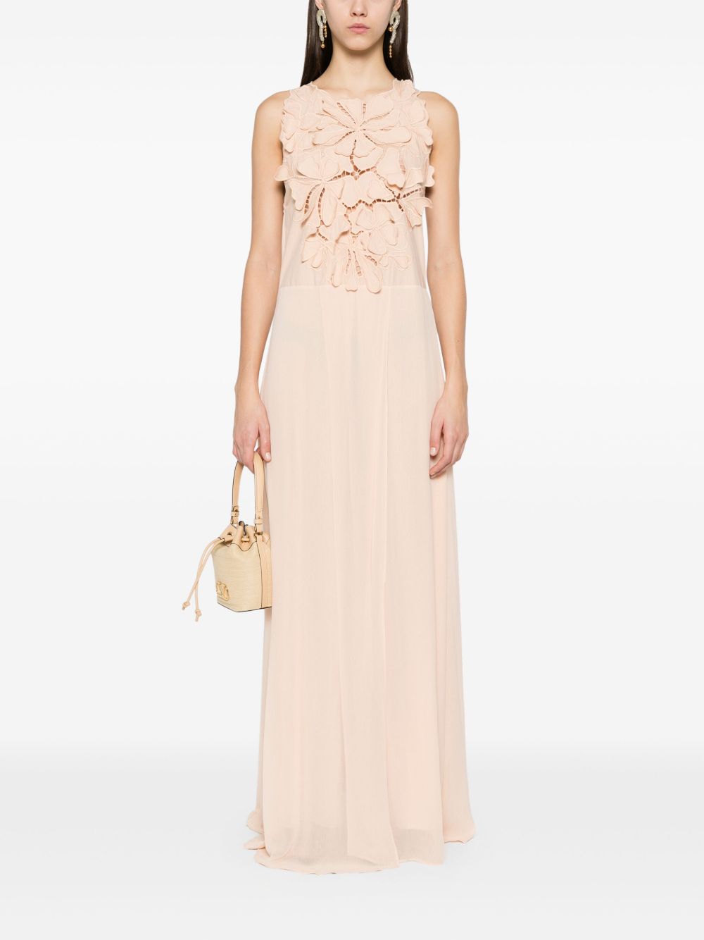Embroidered cotton dress
