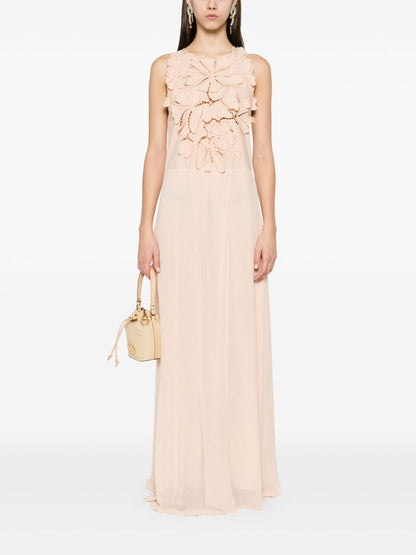Embroidered cotton dress