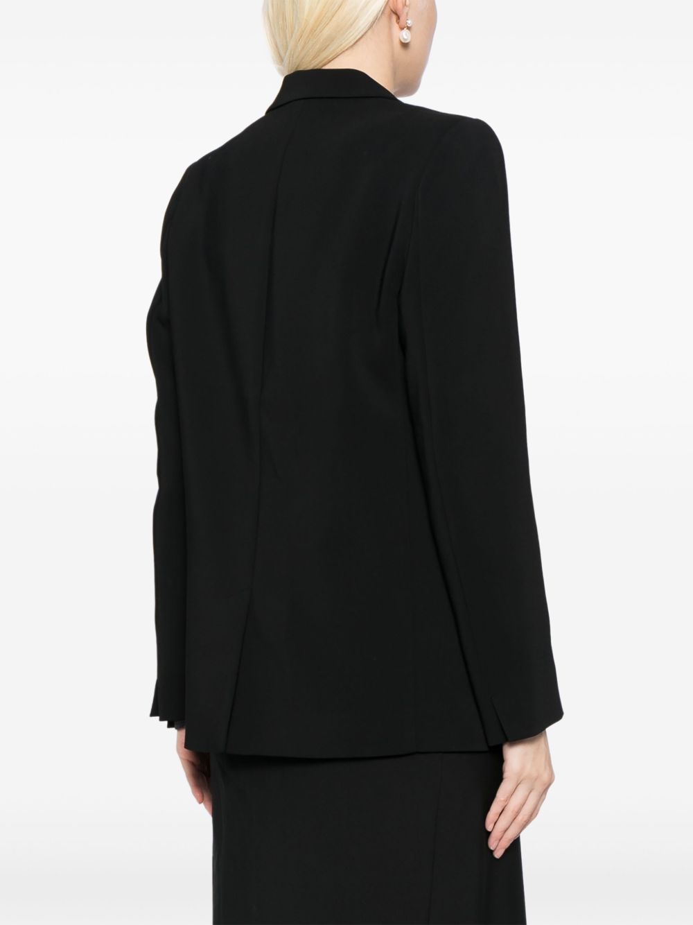 Single-breasted blazer jacket