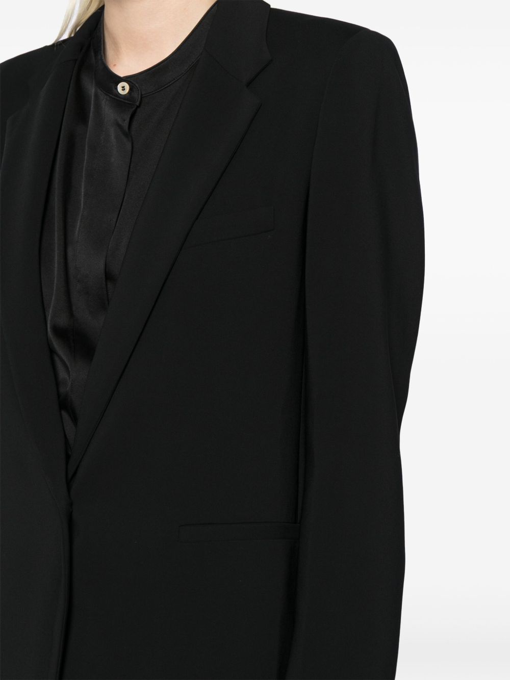 Single-breasted blazer jacket