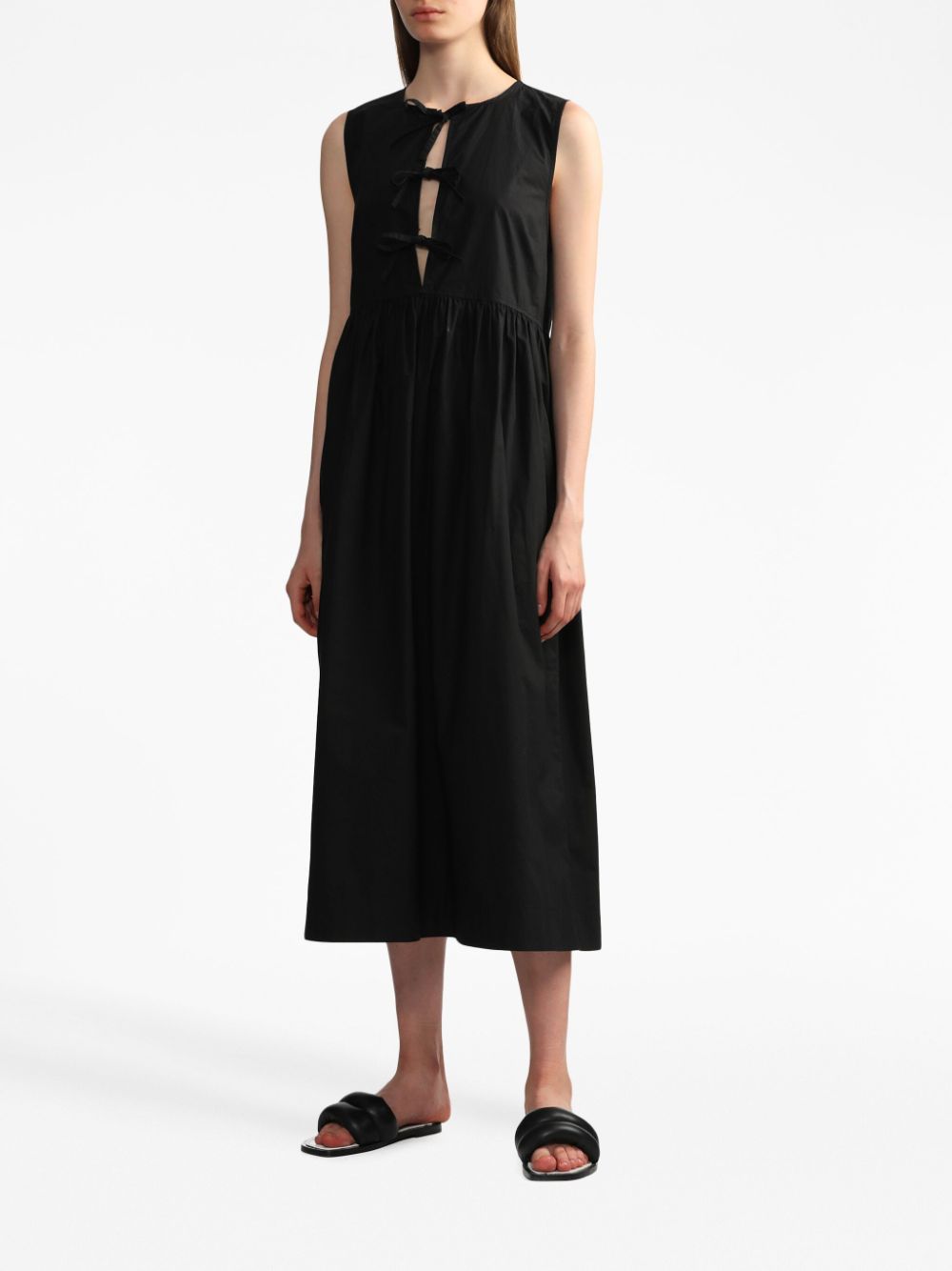 Organic cotton midi dress