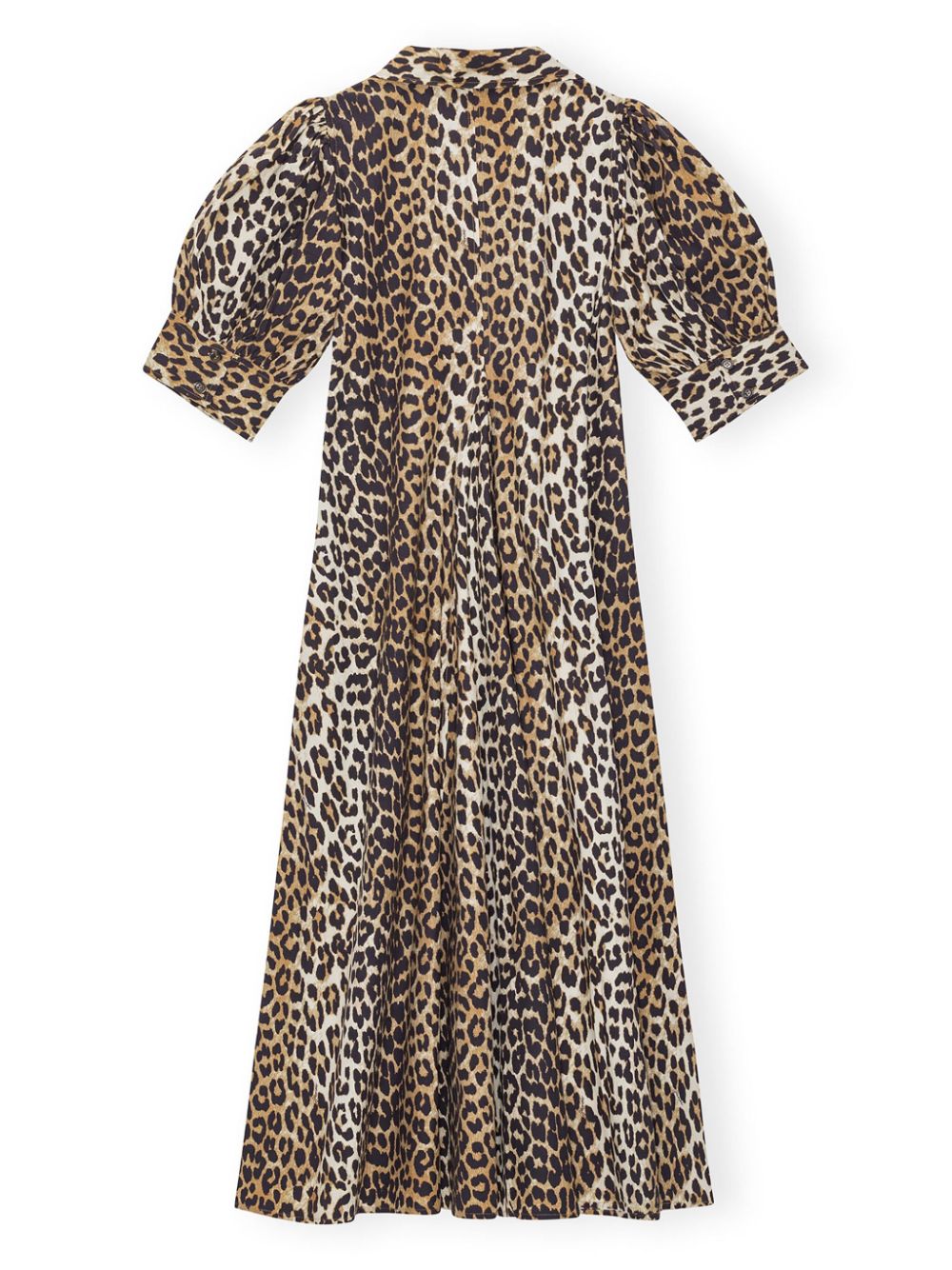 Leopard print long dress