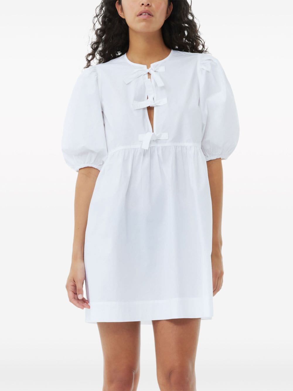 Organic cotton mini dress