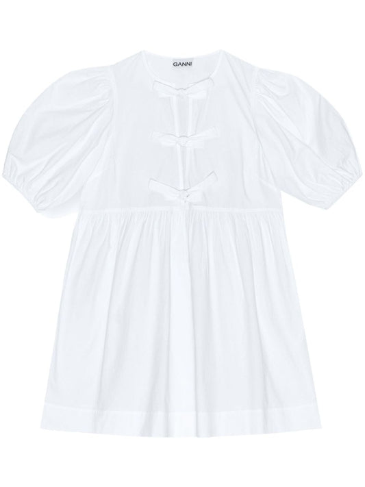 Organic cotton mini dress