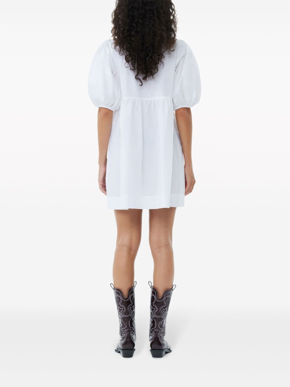 Organic cotton mini dress