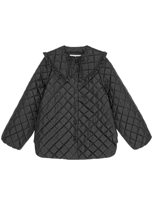 Quilted short jacket