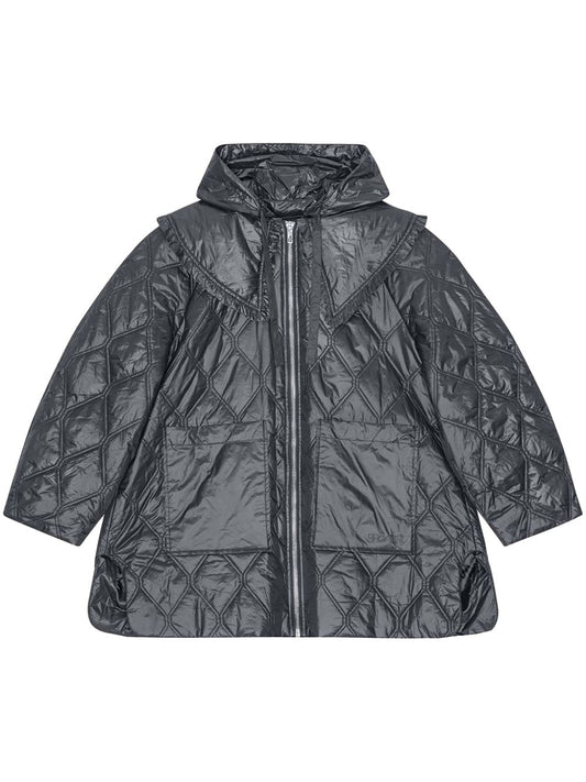 Quilted short jacket