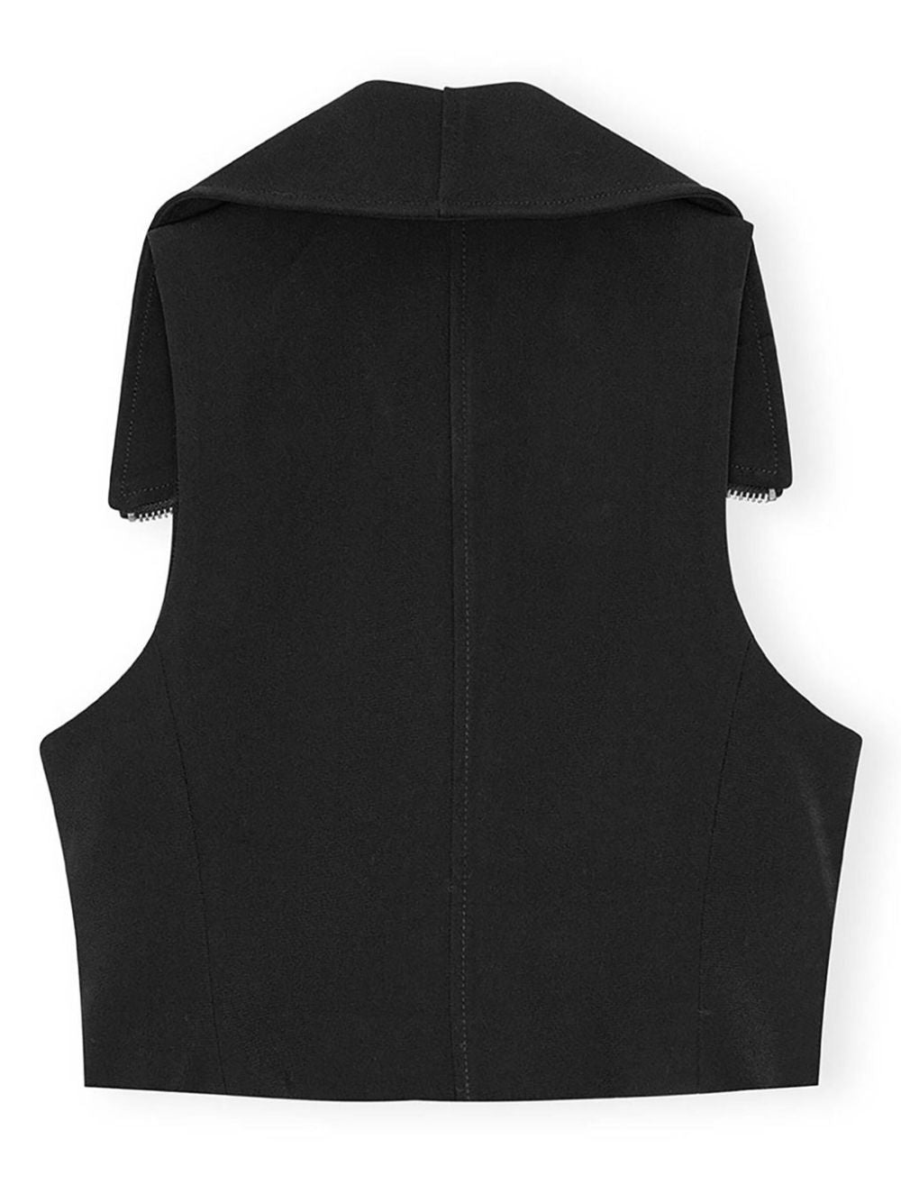 Zipped vest