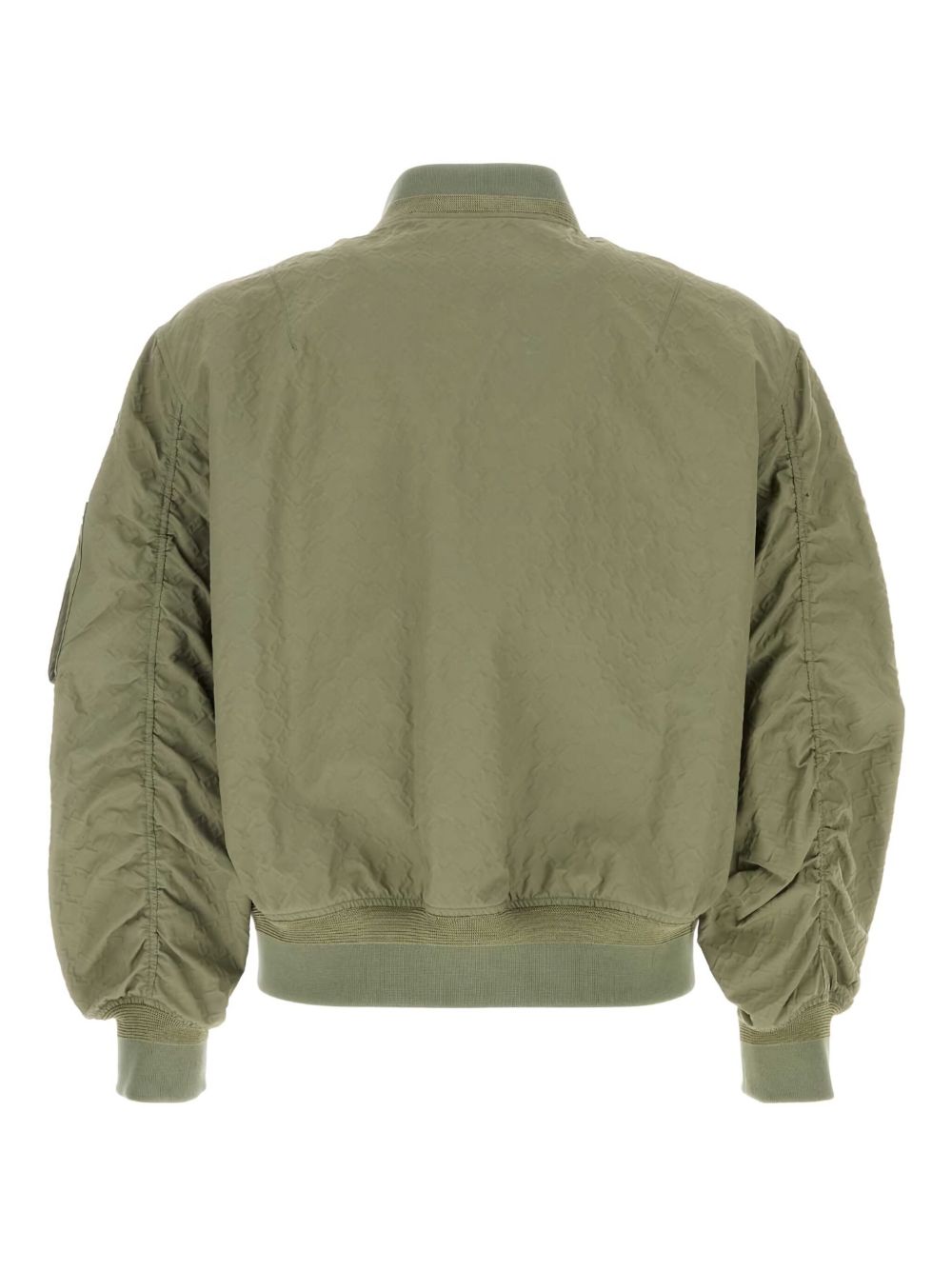 Nylon bomber jacket