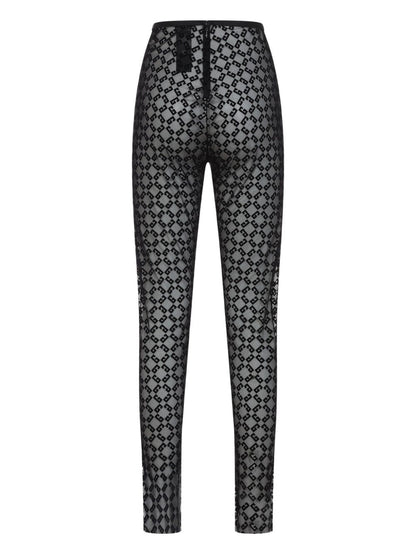 Nylon stretch leggings