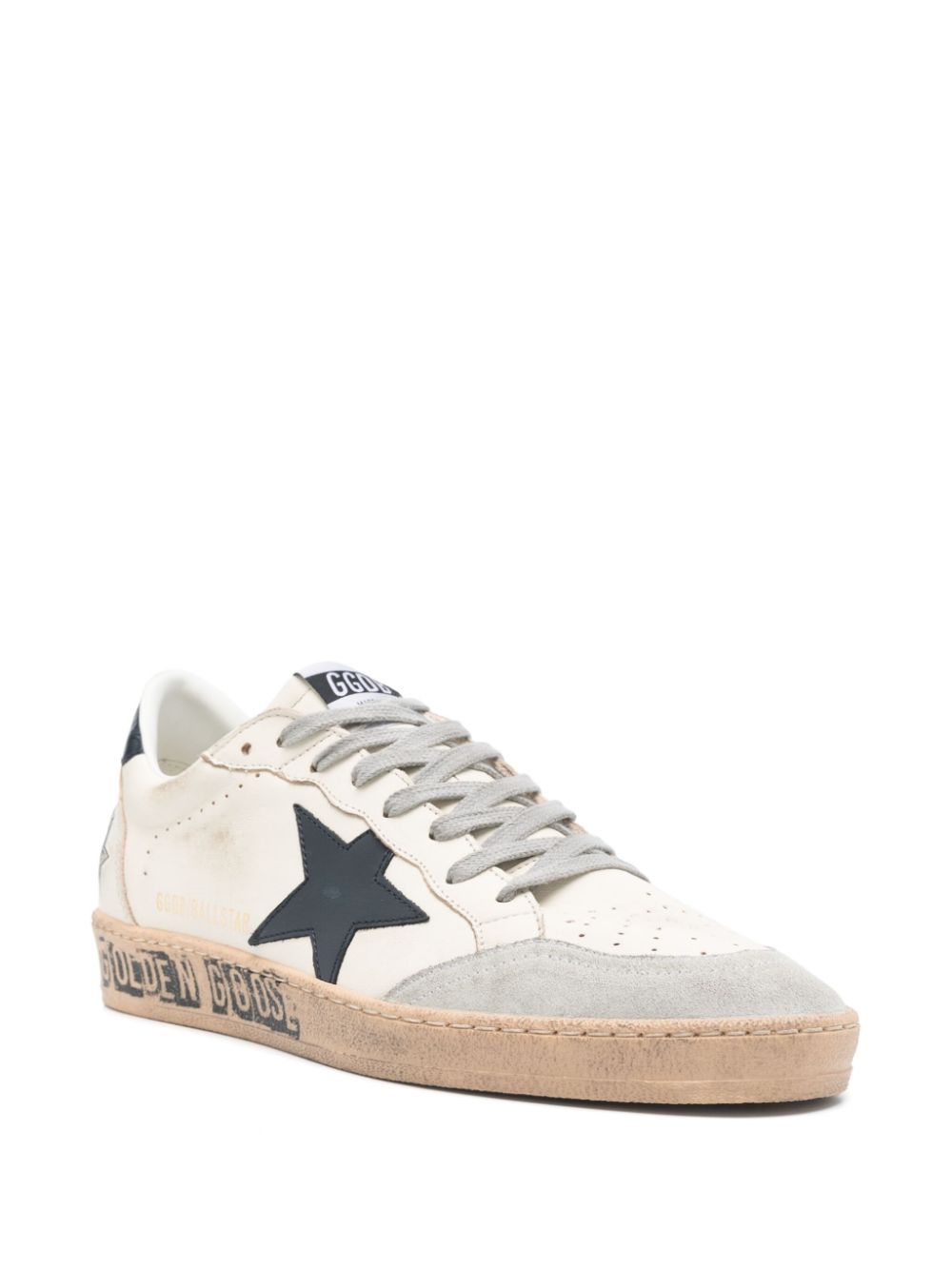 Ball-star leather sneakers