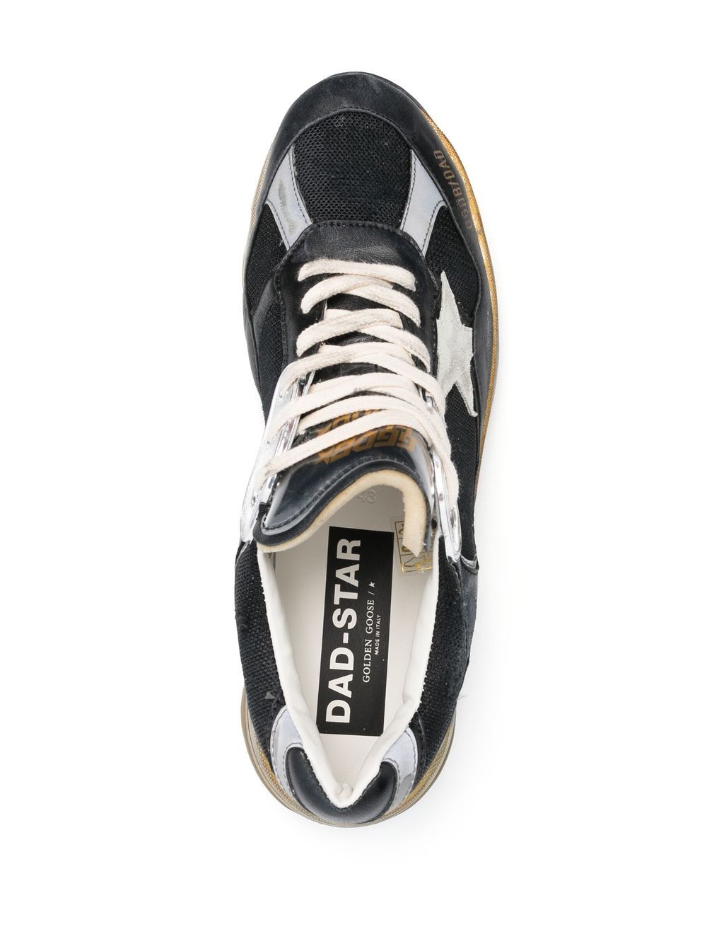 Dad-star leather sneakers