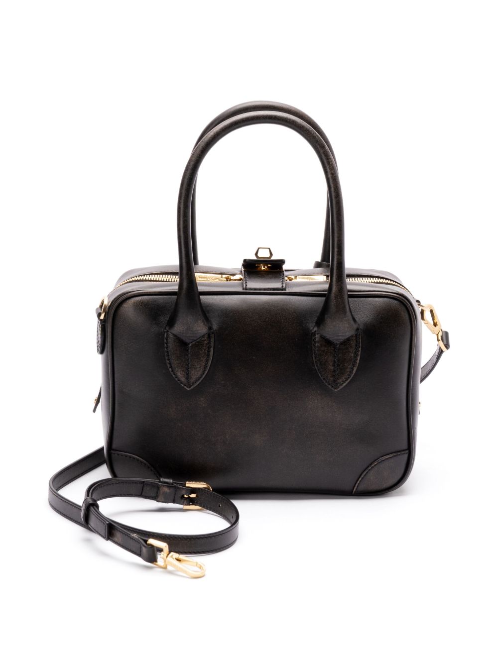 Vita leather handbag