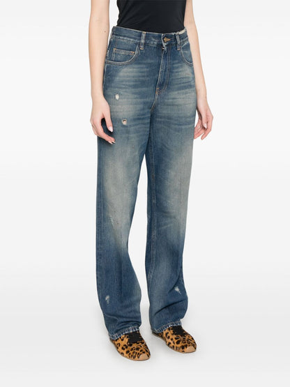 Denim cotton jeans