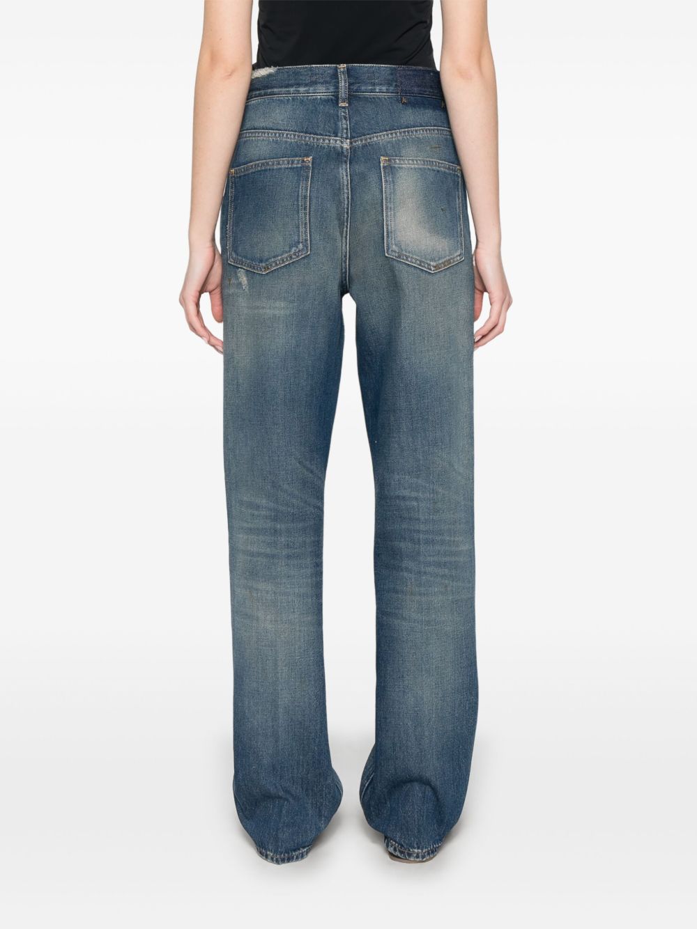 Denim cotton jeans